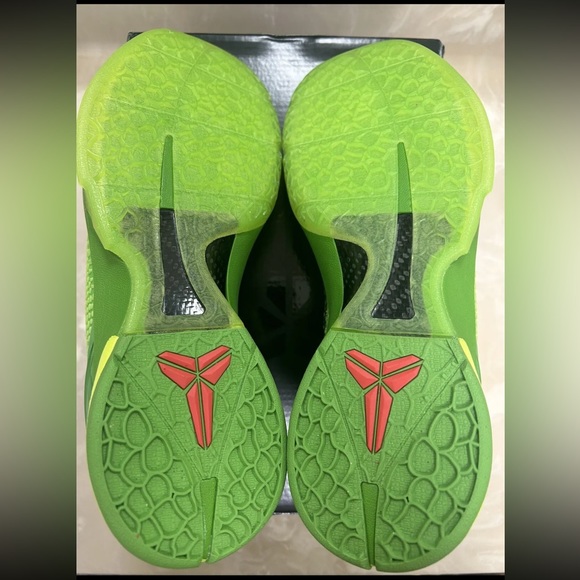 New Nike Zoom Kobe 6 Protro Grinch 2020 Size 10 Green Basketball with Box main image 4